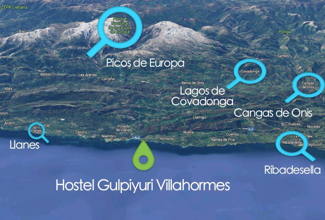 Hostel Gulpiyuri Llanes Villahormes Exteriör bild